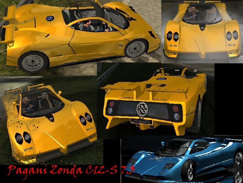 Need For Speed Hot Pursuit 2 Pagani Zonda C12-S 7.3
