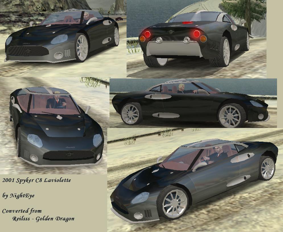 Need For Speed Hot Pursuit 2 Spyker C8  Laviolette (2001)