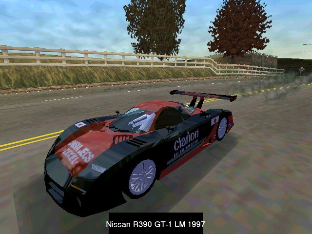 Need For Speed Hot Pursuit Nissan R390 GT-1 LM 1997