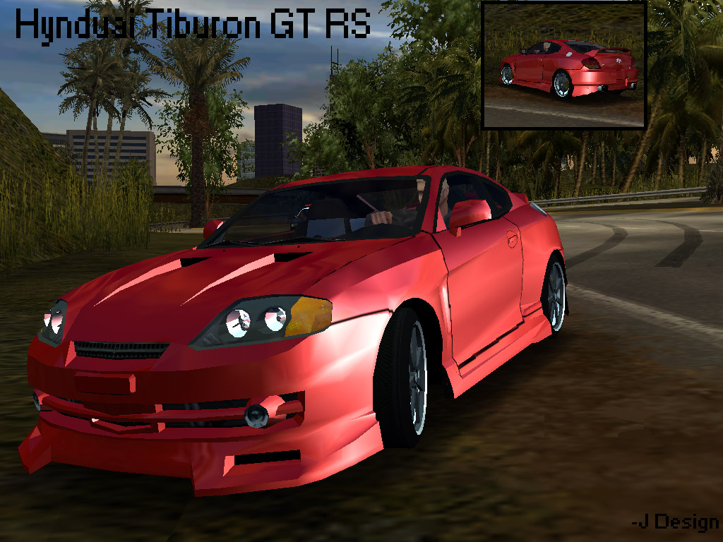 Need For Speed Hot Pursuit 2 Hyundai Tiburon V6 GT RS