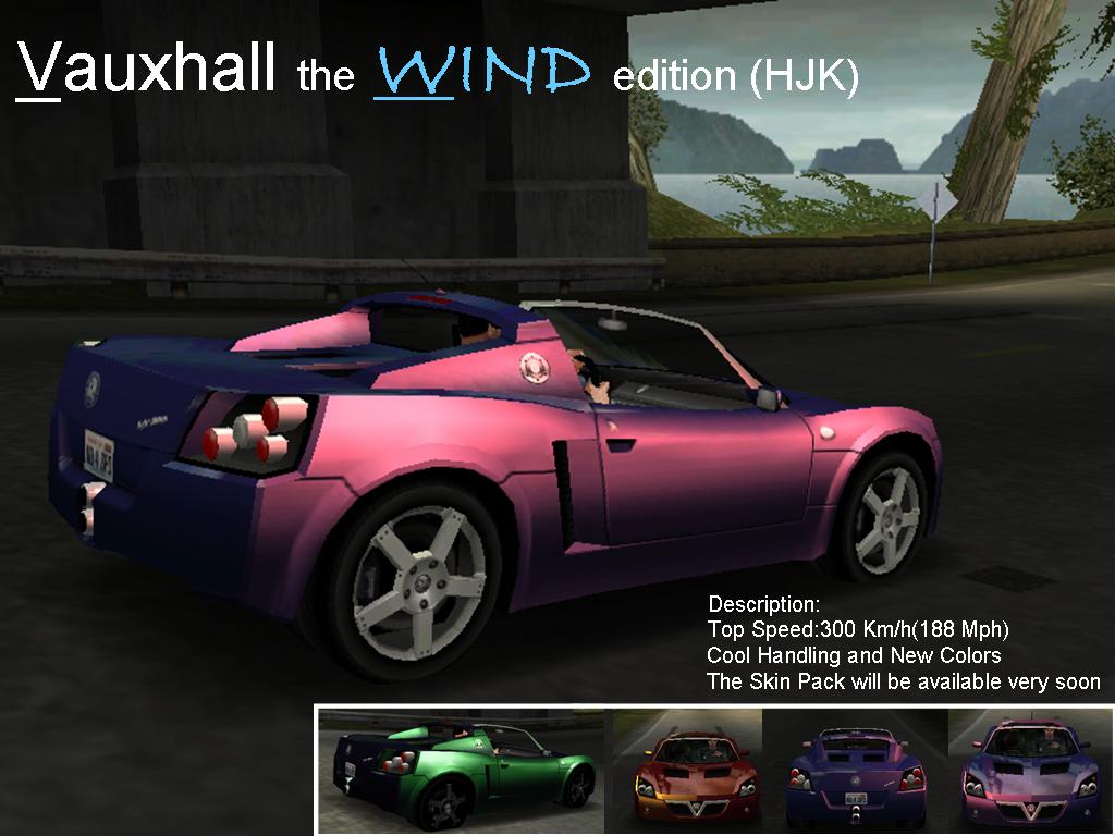 Need For Speed Hot Pursuit 2 Vauxhall VX220 Wind