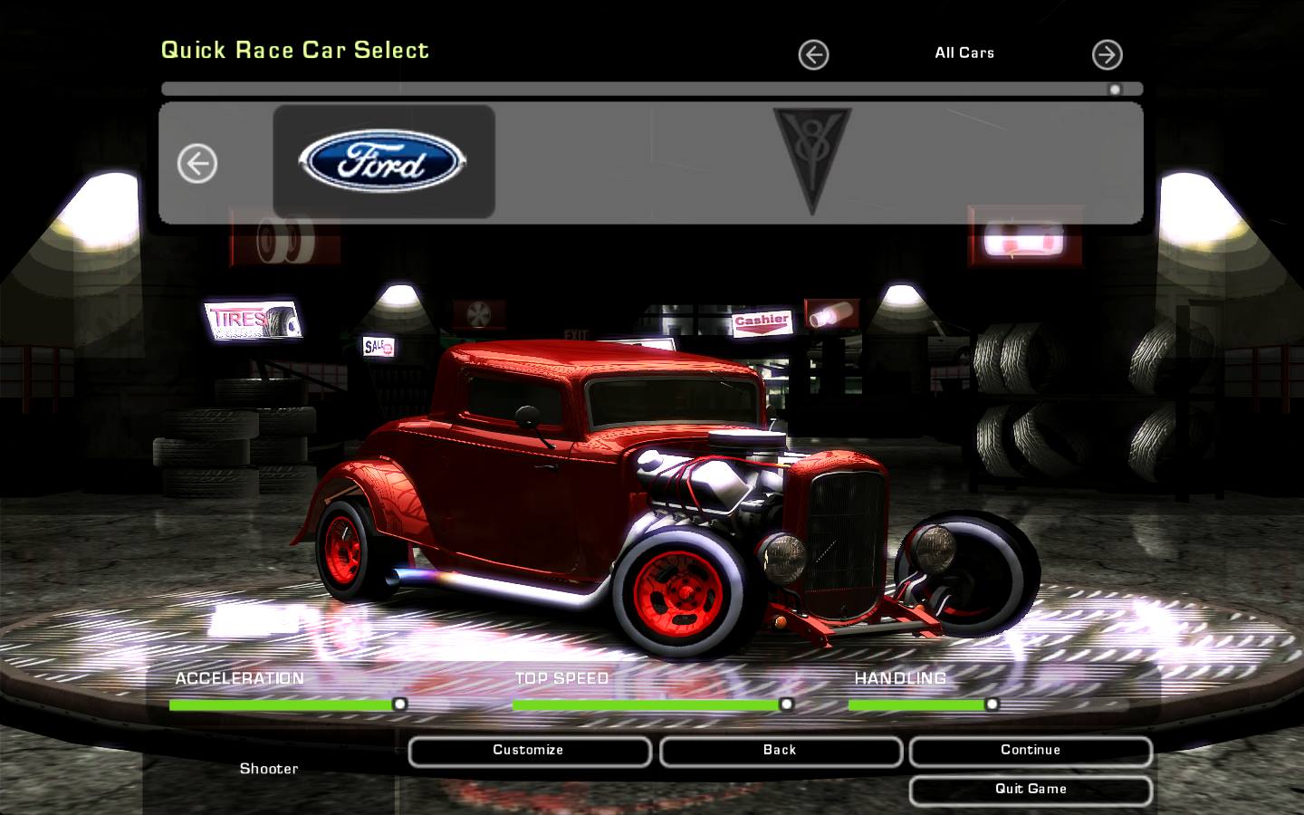 Need For Speed Underground 2 Ford Type B Hod Rod