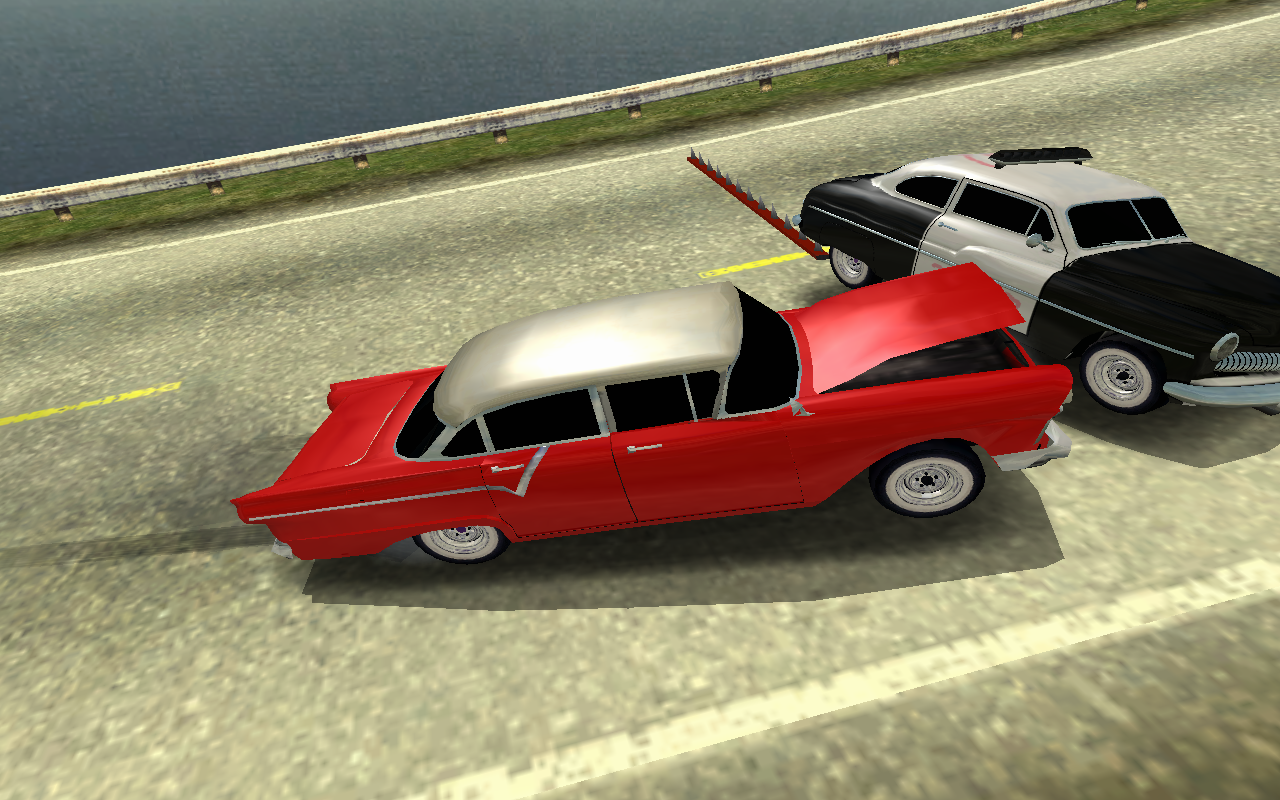 Need For Speed Hot Pursuit 2 1957 Ford with DENTABLE PANELS! VER 1.1