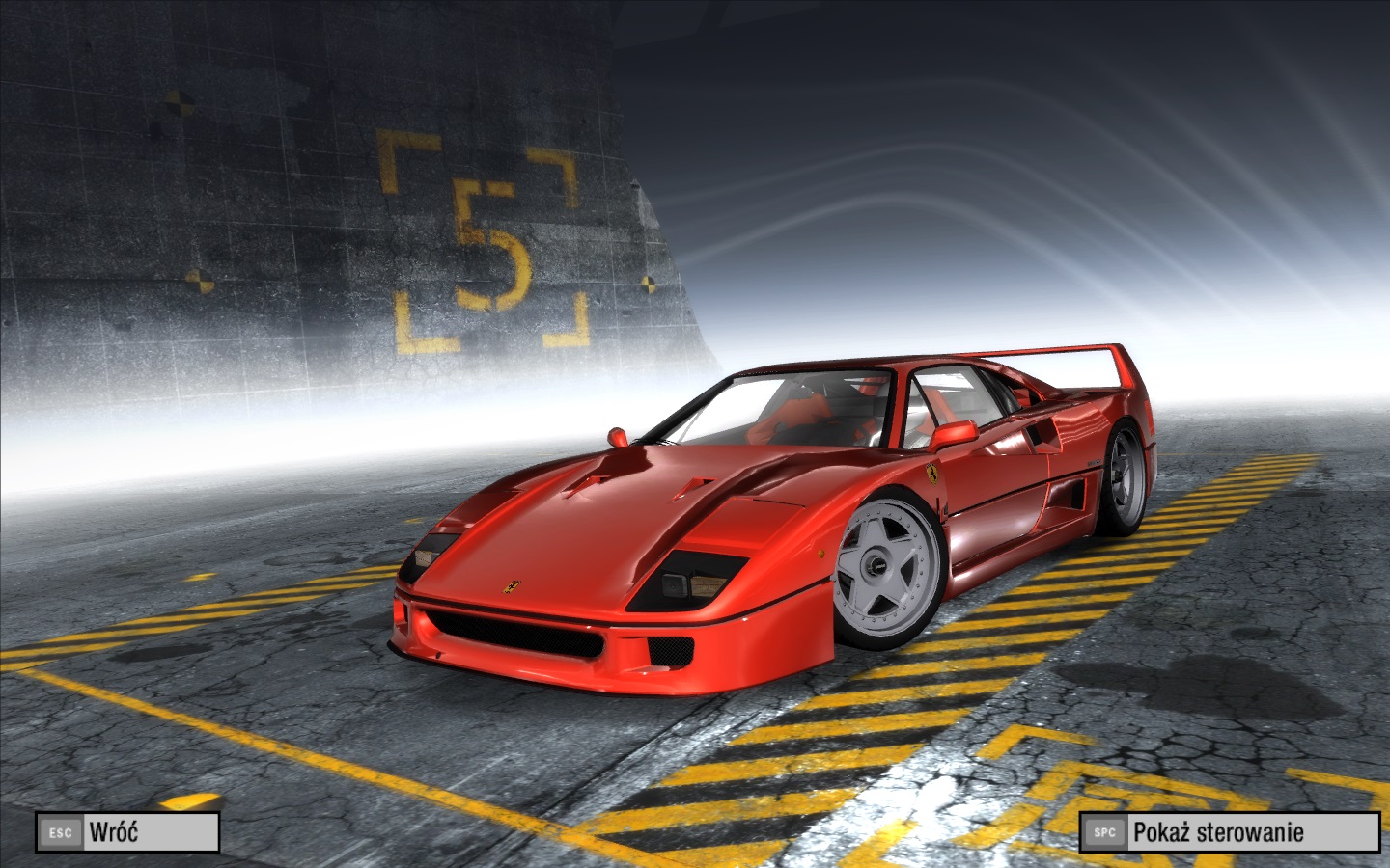 Need For Speed Pro Street Ferrari F40