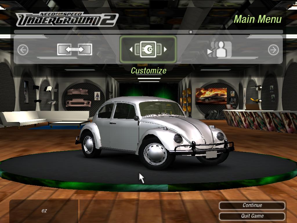 Need For Speed Underground 2 Volkswagen Beetle 1963