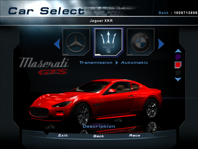 Need For Speed Hot Pursuit 2 Maserati GTS