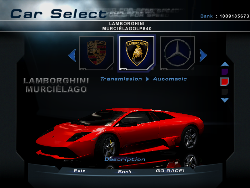 Need For Speed Hot Pursuit 2 Lamborghini Murcielago LP 640